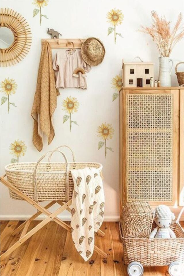 Günebakan Duvar Stickerı - 50 x 100