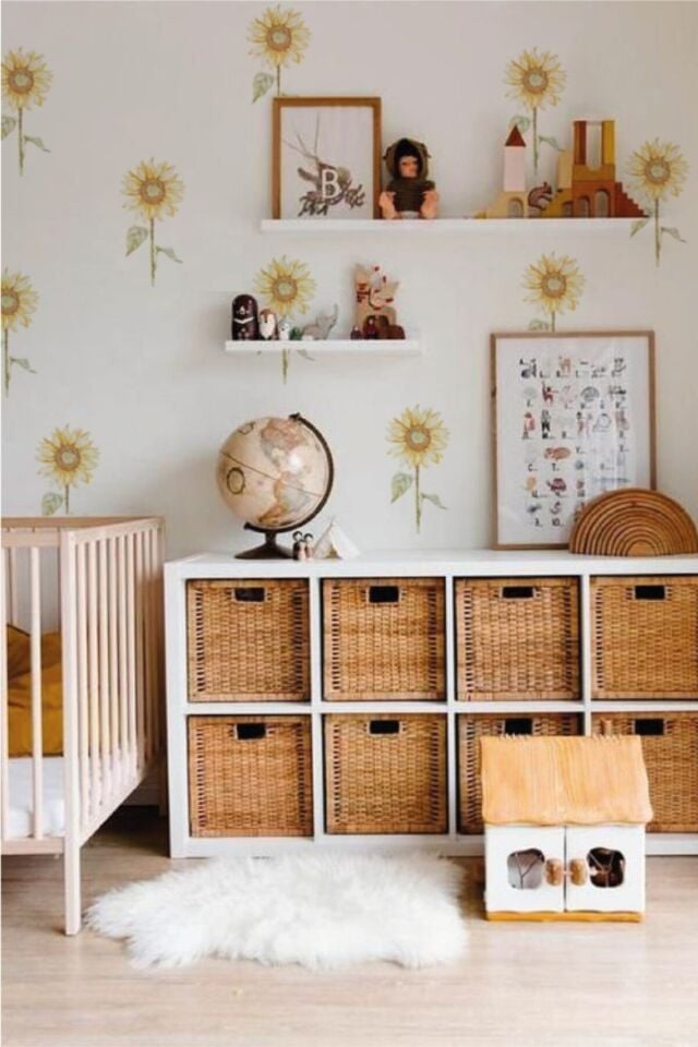 Günebakan Duvar Stickerı - 50 x 100