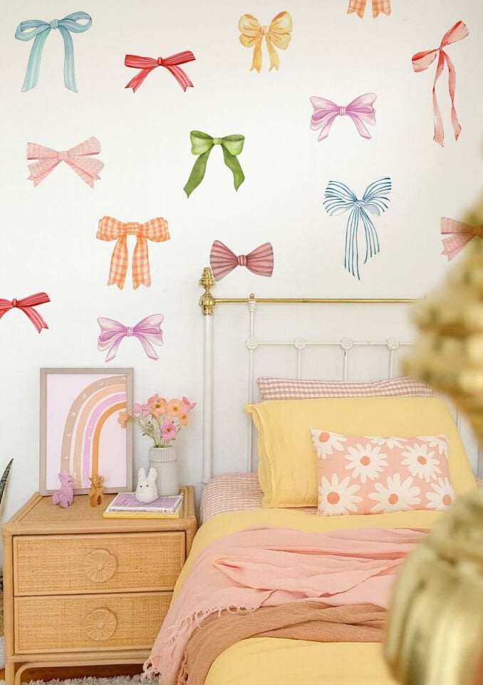 Renkli Kurdele Duvar Sticker Seti