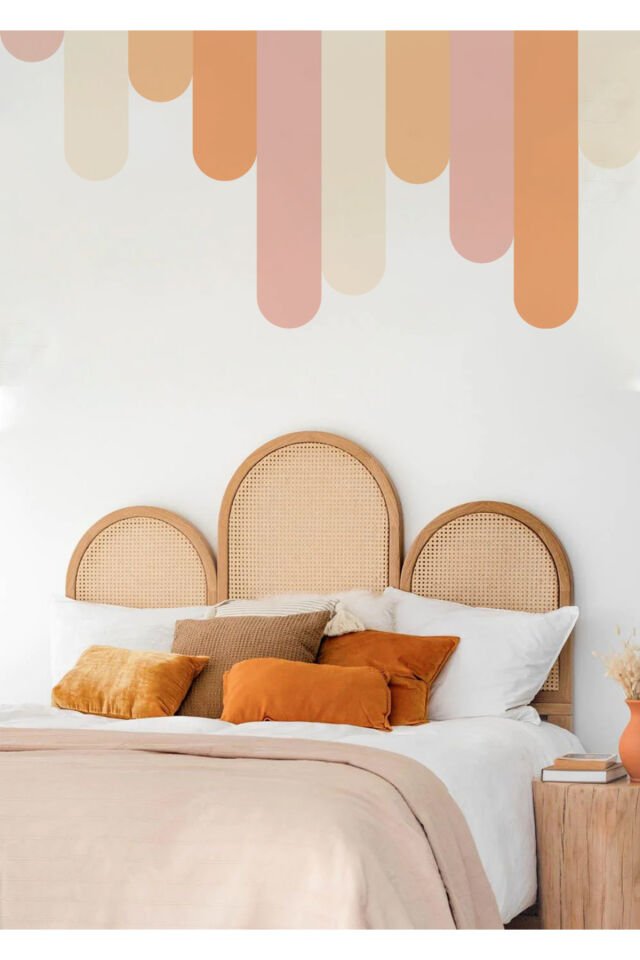 Soft Damlalar Çocuk Odası Duvar Stickerı - 95 x 200