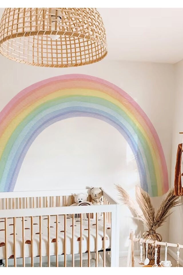 Rainbow Çocuk Odası Duvar Stickerı - 60 x 100
